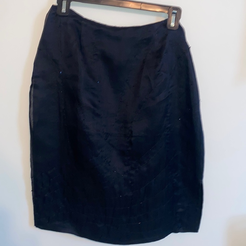 black skirt Allison Taylor